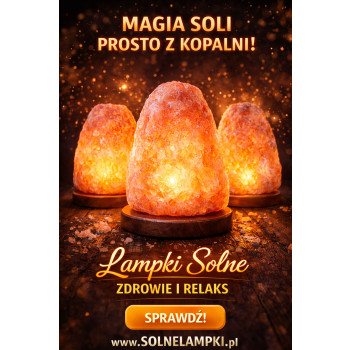 Lampa solna nocna Himalaya 2-3 kg - sól himalajska do łazienki